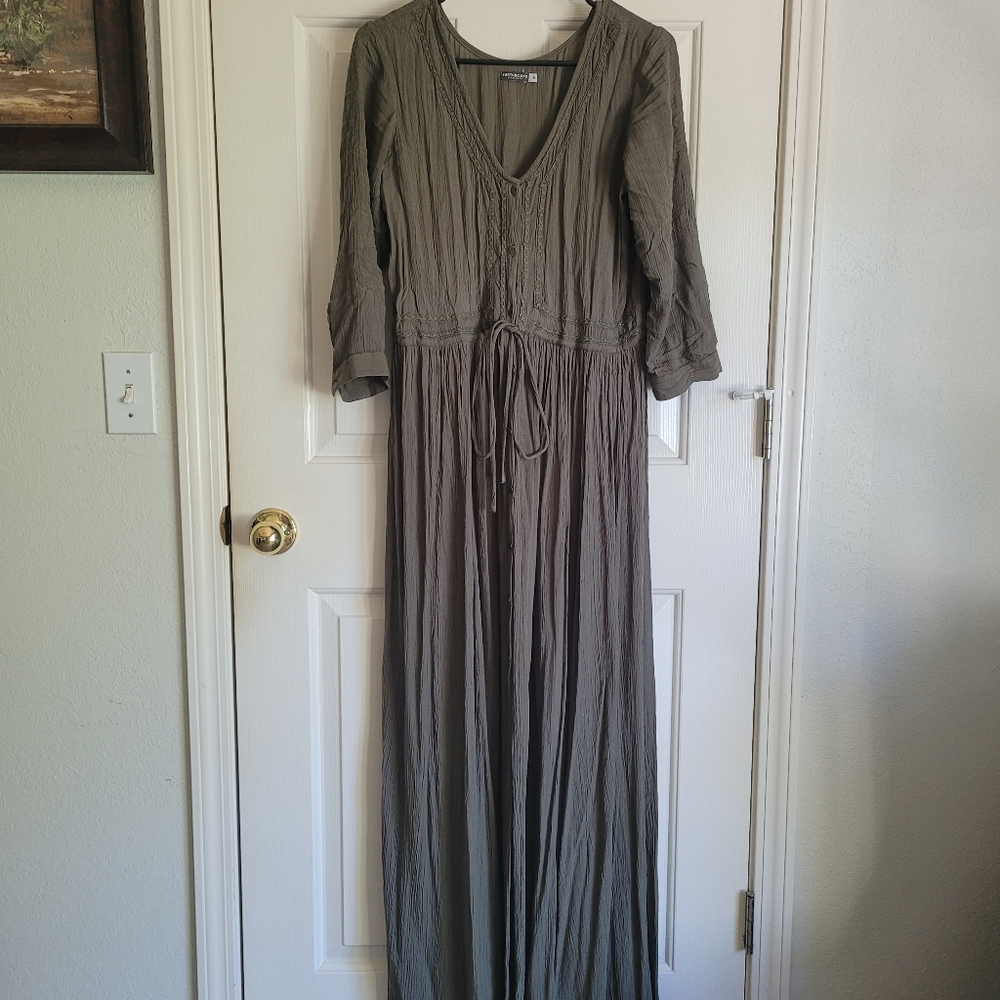 Cottagecore Earthbound Maxi Dress